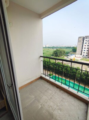 Balcony in 1 BHK Apartment at Earthcon Beetle Suites, Chi V Greater Noida – for Sale