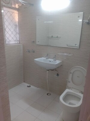 Bathroom in 3 BHK Builder Floor at Palam Vihar – for Rent