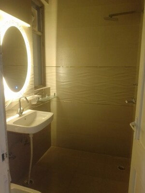 Bathroom in 3 BHK Builder Floor at Palam Vihar – for Rent