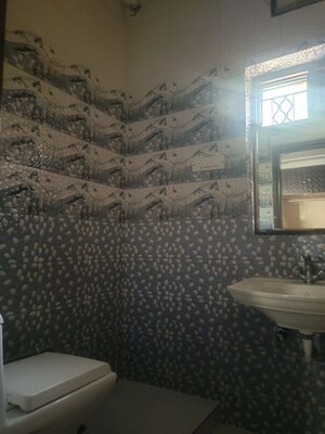 Bathroom in 3 BHK Builder Floor at Lajpat Nagar – for Rent