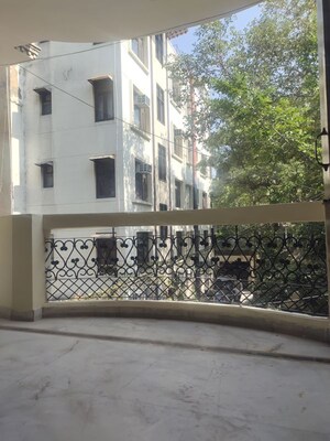 Balcony in 3 BHK Builder Floor at Lajpat Nagar – for Rent