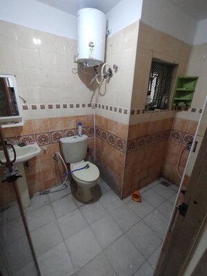 Bathroom in 3 BHK Apartment at Santara Magan Place II, Hulimavu – for Rent