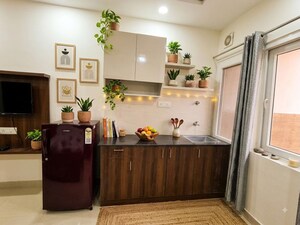 Living Room in 1 RK Apartment at Huda Sarswati Vihar, Sector 28 – for Rent