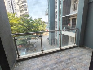Balcony in 2 BHK Apartment at Darode Q Homes, Kharadi – for Rent