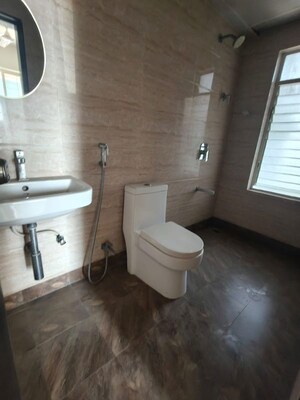 Bathroom in 2 BHK Apartment at Darode Q Homes, Kharadi – for Rent