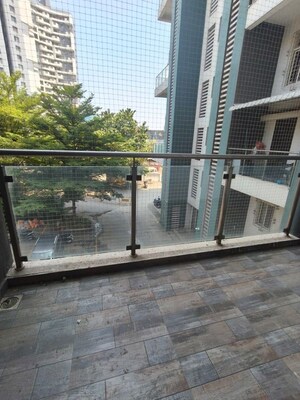 Balcony in 2 BHK Apartment at Darode Q Homes, Kharadi – for Rent