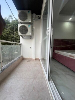 Balcony in 2 BHK Apartment at Freedom Fighters Enclave – for Rent