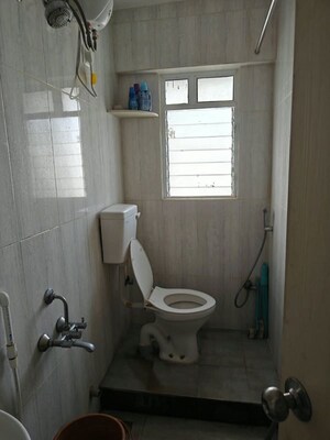 Bathroom in 1 RK Apartment at Gera Shrishti, Wagholi – for Rent