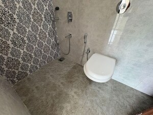 Bathroom in 1 BHK Apartment at Marathon Nexzone Daffodil 1, New Panvel – for Rent