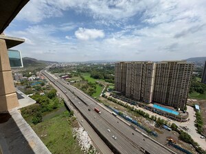 Balcony in 1 BHK Apartment at Marathon Nexzone Daffodil 1, New Panvel – for Rent