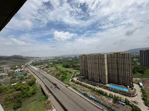 Balcony in 1 BHK Apartment at Marathon Nexzone Daffodil 1, New Panvel – for Rent