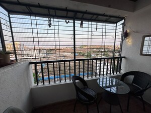 Staircase in 2 BHK Apartment at Rahul East View, Hadapsar – for Rent