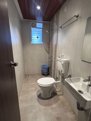 Bathroom in 2 BHK Apartment at Rahul East View, Hadapsar – for Rent