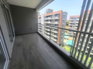 Balcony in 4 BHK Apartment at Nyati Defence Enclave, Undri – for Sale