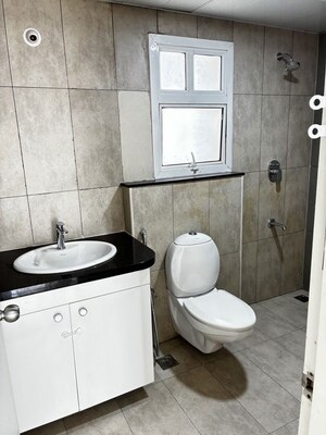 Bathroom in 3 BHK Apartment at Prestige Lakeside Habitat Apartments, Gunjur – for Sale