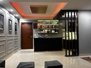 Living Room in 3 BHK Builder Floor at Freedom Fighters Vihar – for Rent