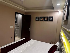 Bedroom in 3 BHK Builder Floor at Freedom Fighters Vihar – for Rent