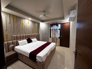Bedroom in 3 BHK Builder Floor at Freedom Fighters Vihar – for Rent