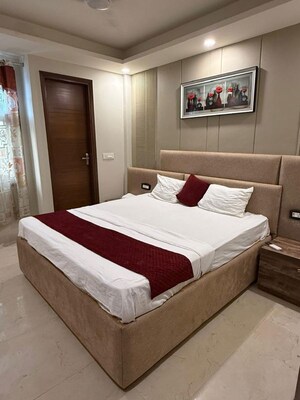 Bedroom in 3 BHK Builder Floor at Freedom Fighters Vihar – for Rent