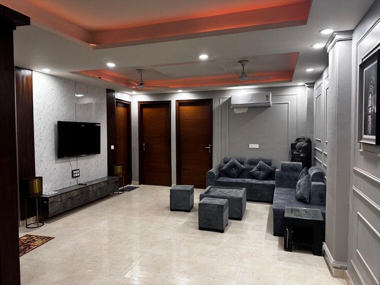 Living Room, freedom fighters vihar 3 Bedroom 1980 Sq.Ft. Builder Floor In Freedom Fighters Vihar Delhi 10767368