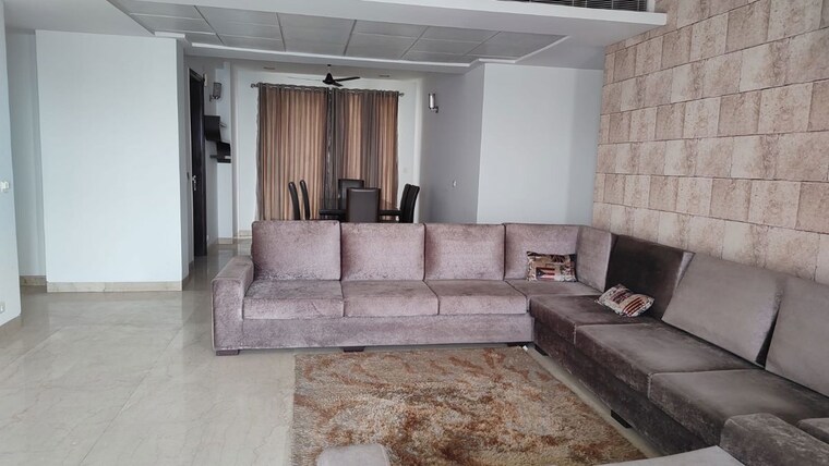 Living Room, abw-la-lagune 4 Bedroom 3160 Sq.Ft. Apartment In Sector 54 Gurgaon 10767357