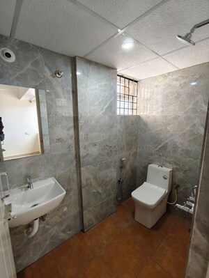 Bathroom in 2 BHK Builder Floor at Jyothi Paradise, Gm Palya – for Rent