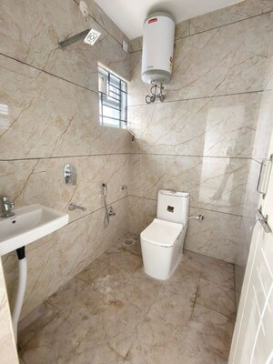 Bathroom in 2 BHK Builder Floor at Swastika Residency Indiranagar, Indiranagar – for Rent