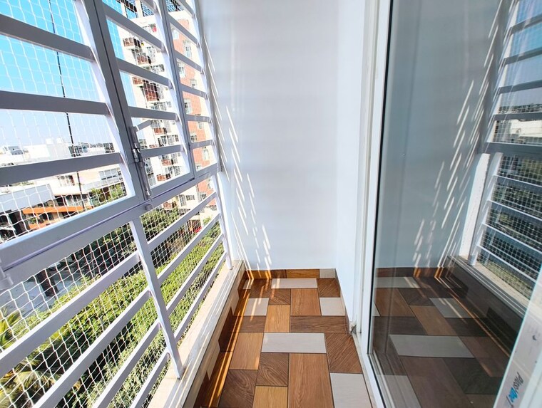 Balcony, shree-lakshmi-grand 2 Bedroom 1300 Sq.Ft. Apartment In Koramangala Bangalore 10767384