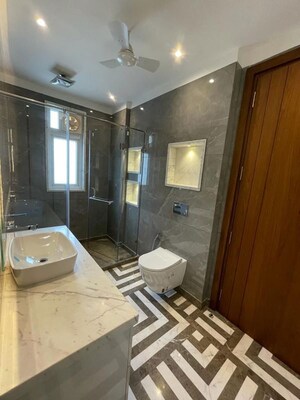 Attached Bathroom in 4 BHK Apartment at Vasant Vihar – for Rent