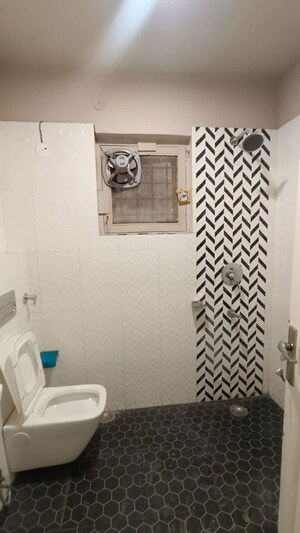 Bathroom in 3 BHK Builder Floor at Palam Vihar – for Rent