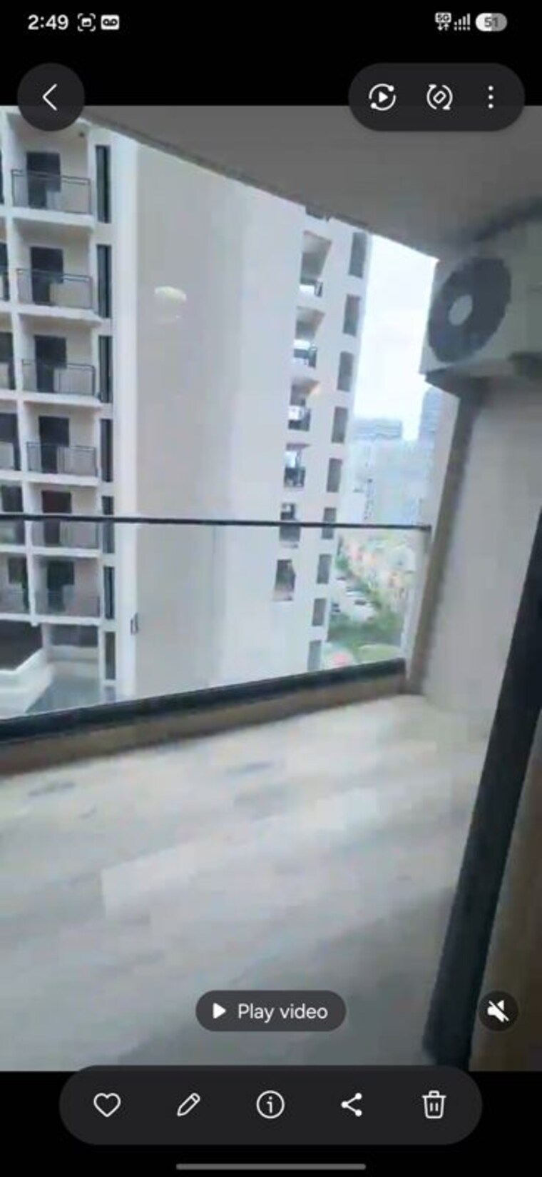 Balcony, m3m-heights 2 Bedroom 1450 Sq.Ft. Apartment In Sector 65 Gurgaon 10767425