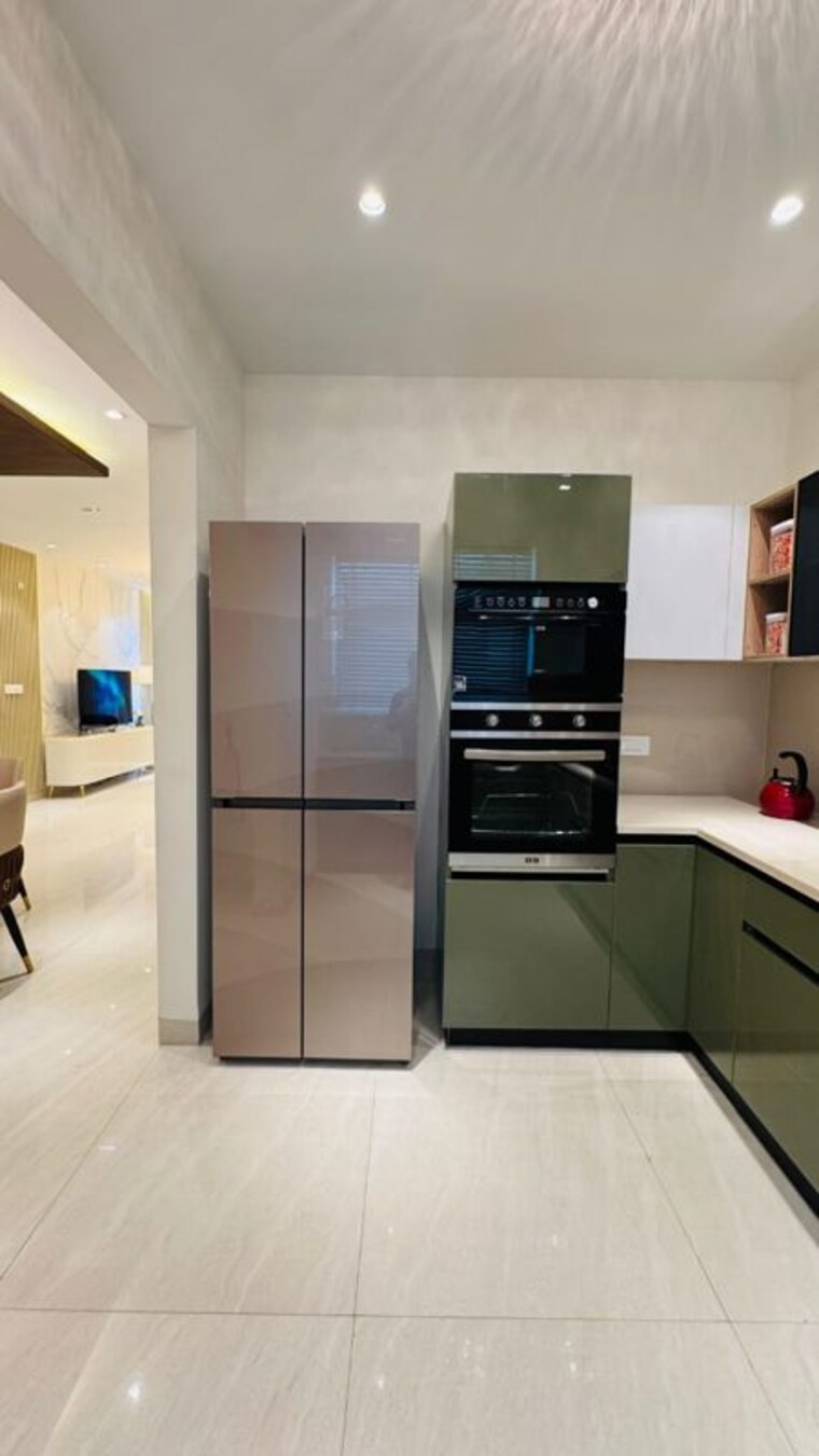 Kitchen, northview-homez 3 Bedroom 1200 Sq.Ft. Apartment In Ambala Highway Zirakpur 10767445