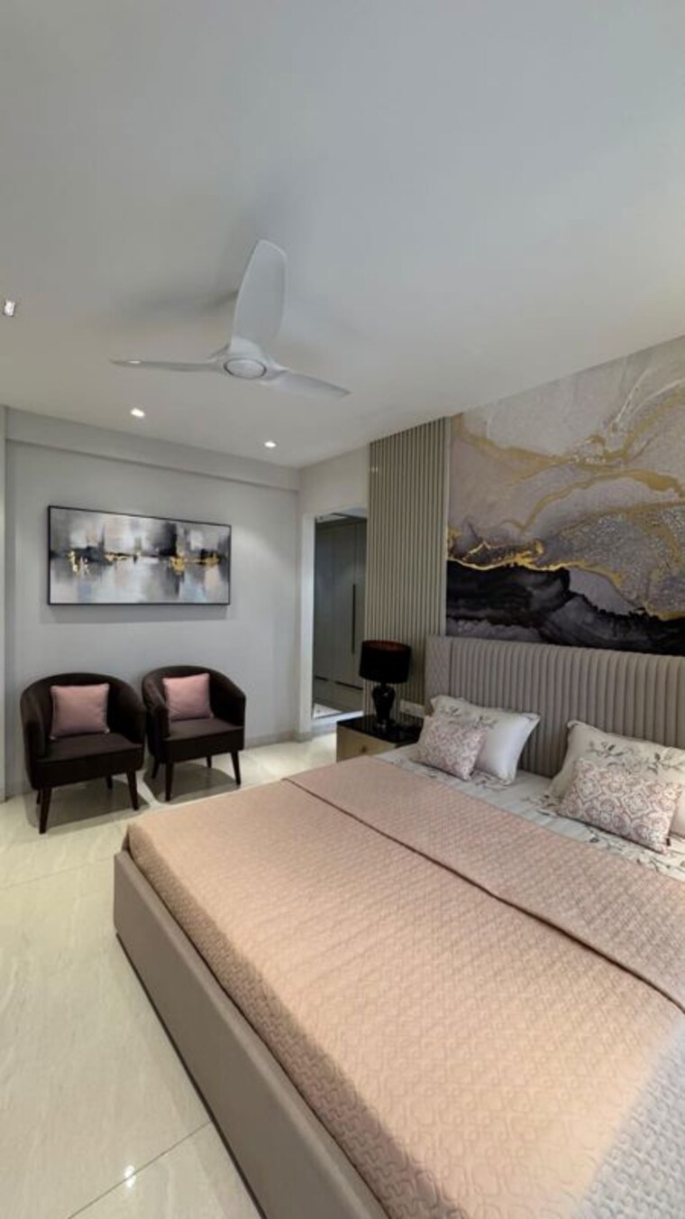 Bedroom, northview-homez 3 Bedroom 1200 Sq.Ft. Apartment In Ambala Highway Zirakpur 10767445