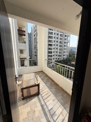 Balcony in 2 BHK Apartment at Kapil Malhar Apartment, Baner – for Rent