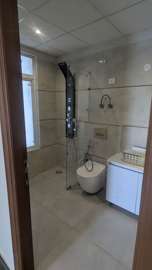 Bathroom in 3 BHK Apartment at T And T Eutopia Phase 1, Siddharth Vihar – for Rent