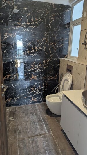 Attached Bathroom in 3 BHK Apartment at T And T Eutopia Phase 1, Siddharth Vihar – for Rent