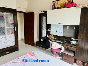 Bedroom in 3.5 BHK Apartment at Amanora Aspire Towerss, Hadapsar – for Rent