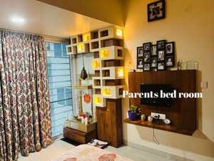 Living Room in 3.5 BHK Apartment at Amanora Aspire Towerss, Hadapsar – for Rent