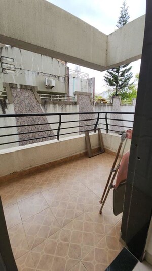 Balcony in 2 BHK Apartment at Royal Orchard, Aundh – for Rent