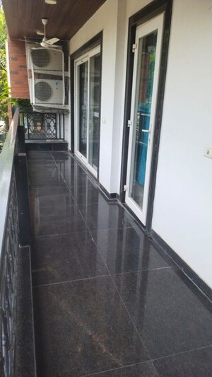 Balcony in 4 BHK Apartment at Geetanjali Enclave – for Rent