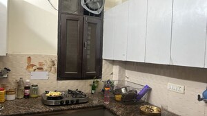Kitchen in 3 BHK Builder Floor at Mansarovar Park – for Sale