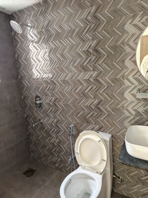 Bathroom in 3 BHK Apartment at Blue 27th Avenue, Bavdhan – for Rent