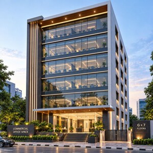  Office Space – Exterior View View at Madhapur - for Sale