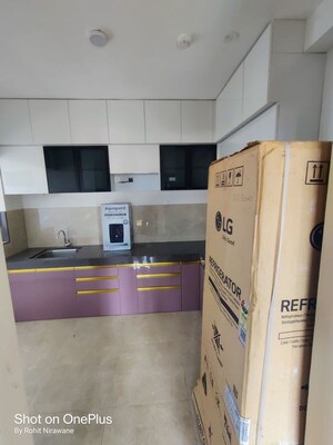 Kitchen in 2 BHK Apartment at Duville Riverdale Grove, Kharadi – for Rent
