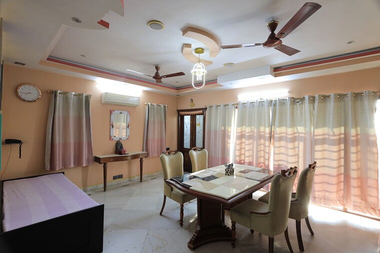 Dining area, ashoka-lake-view 3.5 Bedroom 2500 Sq.Ft. Apartment In Begumpet Hyderabad 10767553
