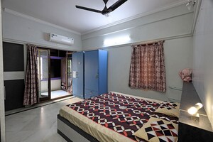 Bedroom in 3.5 BHK Apartment at Ashoka Lake View, Begumpet – for Sale