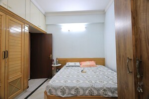 Bedroom in 3.5 BHK Apartment at Ashoka Lake View, Begumpet – for Sale