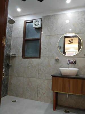 Bathroom in 4 BHK Builder Floor at Palam Vihar – for Rent