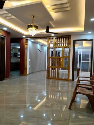 Living Room in 4 BHK Builder Floor at Palam Vihar – for Rent