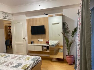Living Room in 3 BHK Apartment at Nimbus The Hyde park, Sector 78 – for Rent